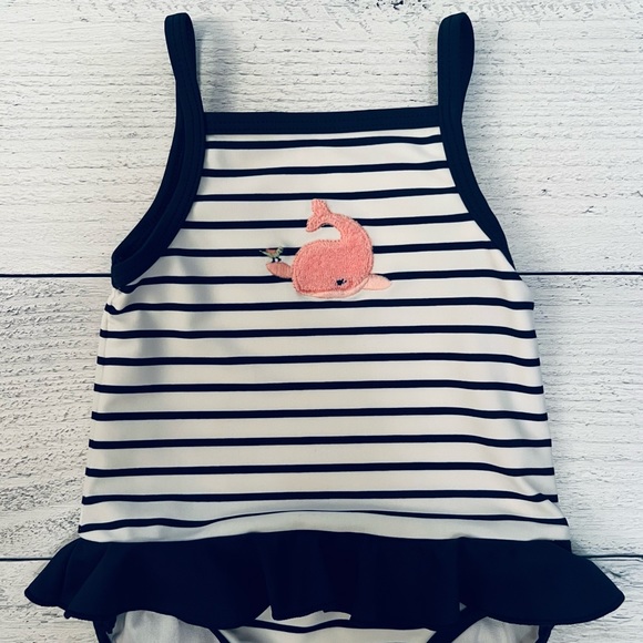 Janie and Jack Girls Swimwear Set Size 6-12 Months - Picture 5 of 6